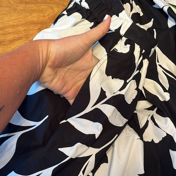 Kate Spade New York Classic Rose Volume Midi Skirt - Picture 6 of 11